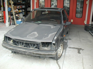 プジョー 塗膜劣化・全塗装 | 松本市 車の事故修理・キズ・ヘコミの